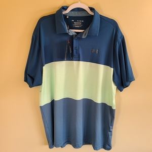Mens Under Armour Golf Shirt Size XL